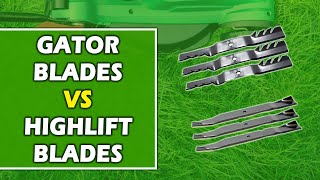 Gator Blades vs High Lift Blades Which One Is Better Which is Ideal For You [upl. by Schrick]