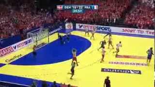 Euro 2014 M8v2 finale  Danemark 3241 France 20140126 [upl. by Megargee]