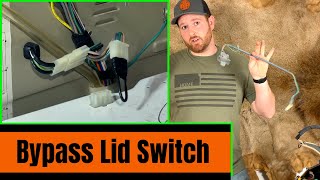 How To BYPASS A LID SWITCH On A Washing Machine  2 Minute Tutorials Ep6 [upl. by Yekcim]