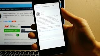 TRUCCO IPHONE  Come forzare laggiornamento di iOS [upl. by Nomyt]