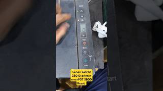 How to Reset P07 5B00 Canon G2010 G3010 printer error 7times Light Bilinking Problem [upl. by Aicilana]