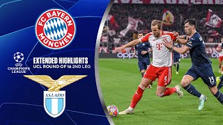 Bayern vs Lazio Extended Highlights  UCL Round of 16 2nd Leg  CBS Sports Golazo [upl. by Utica]