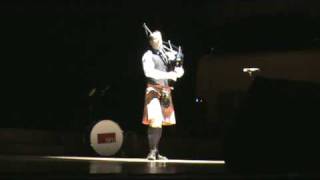 SFU Pipe Band Concert Scotland 2009 4 Alan Bevan Solo [upl. by Maillij660]