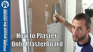 How to plaster a plasterboard wall beginners guide Plastering made easy for the DIY enthusiast [upl. by Mundt479]