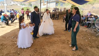 inauguración del baile padrinos de velacion y los novios boda tradicional en santa cruz mixtepec [upl. by Assina]