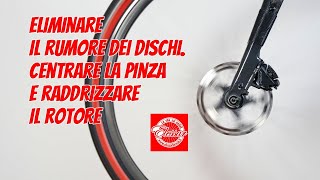 Come eliminare i rumori nei freni a disco della bicicletta [upl. by Lorrimer]