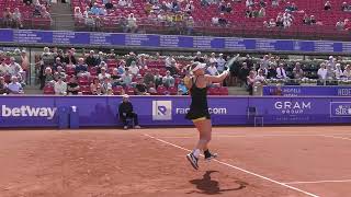 Rebecca Peterson Courtview Båstad WTA125K 4K [upl. by Anonyw415]