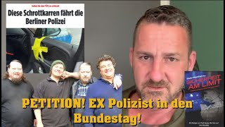 Deutschland aufräumenABER richtig Ex Polizist in Bundestag Ludolfs reparieren Polizeiautos [upl. by Sehguh]