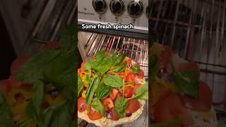 How To Upgrade A Frozen Pizza frozenpizza pizza freshingredients fyp [upl. by Inaliel400]