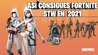 Así consigues Fortnite STW versión Fundadores en 2021 [upl. by Bhayani]