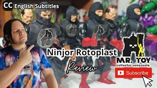 NINJOR ROTOPLAST REVIEW Mr Toy Collector Masters of the Universe Motu Coleccion juguete Mattel Heman [upl. by Cumine872]