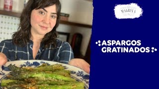 Como fazer Aspargos gratinados [upl. by Ilellan]