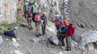 DOLOMITES de BRENTA 2019  5ème Partie  Sentier CASTIGLIONI PINZOLO 31 Aout 2019 [upl. by Earissed]