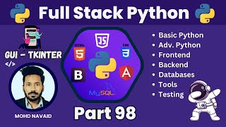 🚀 Full Stack Python  Pt98 🎨GUI Programming 📦Tkinter 🖥️GUI Interface 🌟📚✨ Notes Included [upl. by Ankney]