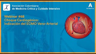 Webinar 68  Choque Cardiogénico Indicación del ECMO VenoArterial  Dr Andrés Espinosa [upl. by Kirstin]