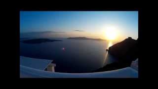 Sonnenuntergang Santorini im Zeitraffer [upl. by Verne]