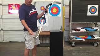 How to setup and tune an Olympic Recurve bow Part 1 [upl. by Jc294]