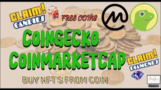 How To Claim Your Diamonds On CoinMarketCap  Claim Your Candies On CoinGecko  AIRDROP GUIDER [upl. by Eylatan844]