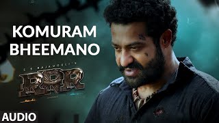 Komuram Bheemano Audio Song Malayalam RRR  NTR Ram Ch Maragadhamani  Bhairava  SS Rajamouli [upl. by Jacintha376]