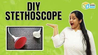 DIY Stethoscope  Grade 7 Science Experiments  Easy Science Activities for kids  Sparkle Box [upl. by Bogie]