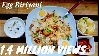 മുട്ട ബിരിയാണി Christmas Special Egg Dum BiriyaniKerala Egg Biriyani  Easy BiriyaniEp244 [upl. by Oinesra513]