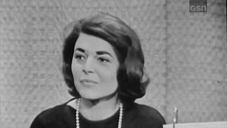 Whats My Line  Anne Bancroft PANEL Martin Gabel Phyllis Newman Apr 7 1963 [upl. by Lietman]