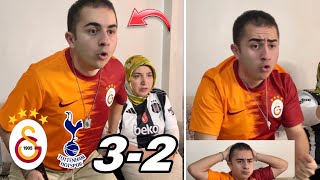 FANATİK GALATASARAYLI OĞLUMLA GALATASARAY TOTTENHAM MAÇINI İZLERSEK 32 [upl. by Bea]