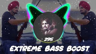 295 Extreme Bass Boost Sidhu moosewala  Punjabi song Warning ⚠️ [upl. by Ruosnam]