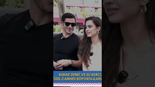 Su Burcu Yazgı Coşkun ve Burak Deniz ile keyifli röportajımız 😍 dizi atvturkiye birgecemasali [upl. by Allemahs]