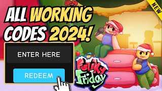 ALL ⚠️ NEW WORKING CODES 2024  FUNKY FRIDAY CODES  ROBLOX FUNKY FRIDAY [upl. by Enert]