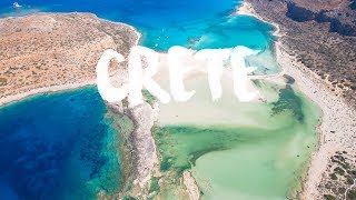 CRETE  KRETA Greece  Beautiful Beaches Aerial Drone 4K by thedronebook [upl. by Dag]