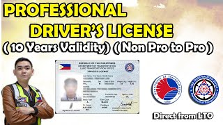 PROFESSIONAL DRIVERS LICENSE From NonPro [upl. by Adlee666]