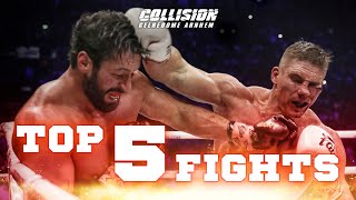 GLORY COLLISION  TOP 5 FIGHTS [upl. by Issiah]