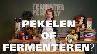 PEKELEN FERMENTEREN OPGIETEN [upl. by Uot]