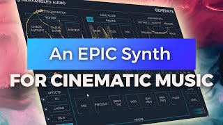 An EPIC Synth Plugin For Cinematic Music and Sound Design 🔥  Newfangled Audio Generate [upl. by Ttej]