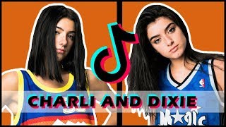 All CHARLI and DIXIE Damelio TikTok Compilation Together [upl. by Idhem432]