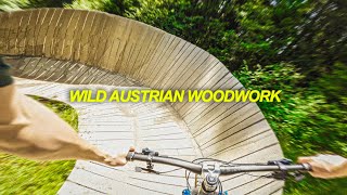 Riding the Famous HACKLBERG MTB Trail in Austria  VLOG EP07 [upl. by Yenattirb]