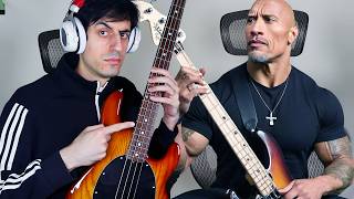 Teaching The Rock How To Play BASS [upl. by Torras]