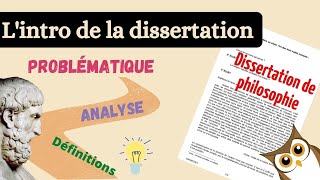 Lintroduction de la dissertation de philosophie  Méthode pour le bac [upl. by Enilesoj201]