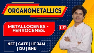 L26 ferrocene structure bonding amp molecular orbital diagram amp properties  metallocene chemistry [upl. by Nojel192]