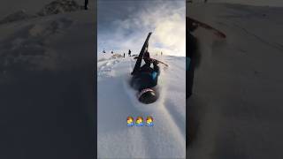 Abkürzung oder Umweg fail ski skiing ischgl insta360 [upl. by Shaine904]