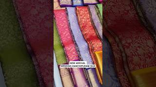 Wedding Sarees‼️NEW KANJIPURAM SAREES❣️Welcome all😍 [upl. by Sophronia]