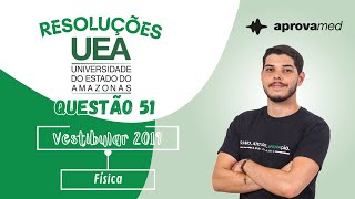 UEA SIS III 2019  Física  Questão 51 [upl. by Willetta]