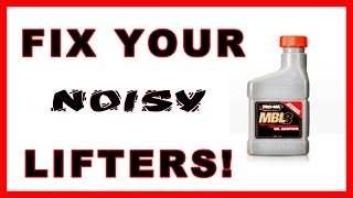 How to fix Noisy Lifters Does Motor flush work On your next Oil change Try this Engine Treatment [upl. by Natsirhc]