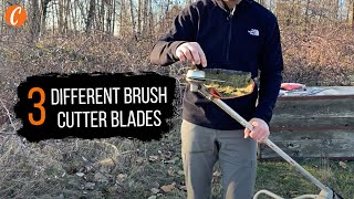 3 Brush Cutter Blades You Can Run on Your Stihl Straight Shaft Trimmer [upl. by Noreen]