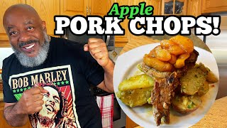 How to make Apple Pork Chops  Deddys Kitchen [upl. by Carlynne547]