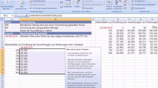 am4125  Datentabellen bzw quotWasWäreWennTabellenquot [upl. by Karlik]