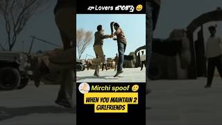 Mirchi climax spoof mirchi prabhas shorts [upl. by Brok766]