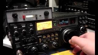 Icom IC751 HF Transceiver [upl. by Ynotna978]