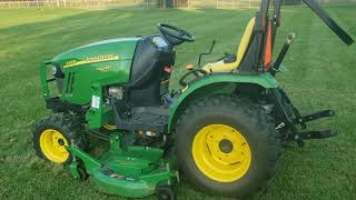 John Deere 2320 compact tractor review [upl. by Doreg]